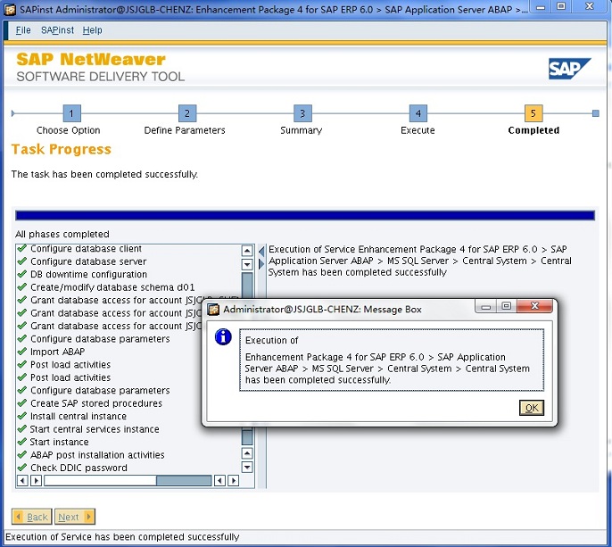 SAP ECC v6.0 SR3 IDES Oracle 10.2.0.2