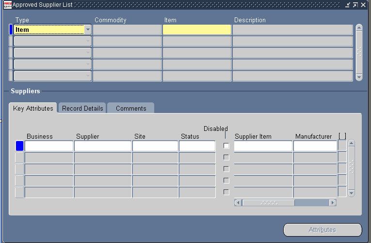 apprvoed supplier list 中的manufacturer使用 erp产品与实践 itpub论坛 中国最专业的it技术社区